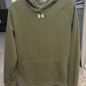 Under Armour Boys Olive Hoodie